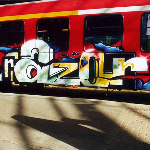 Graffiti Train - Photo by king - razor