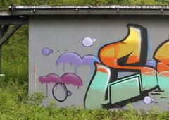 Graffiti Wall in gera - Photo by kingkong - Ser, S&S