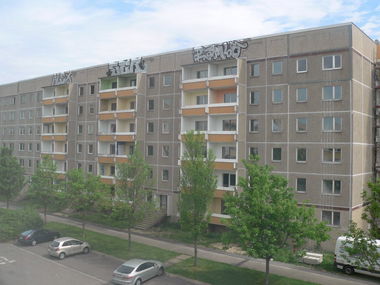 Graffiti Wall in Leipzig - Photo by kingkong - Alex, Ser, Rambo