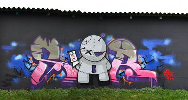 Graffiti Wall in Gera - Photo by kingkong (2013)