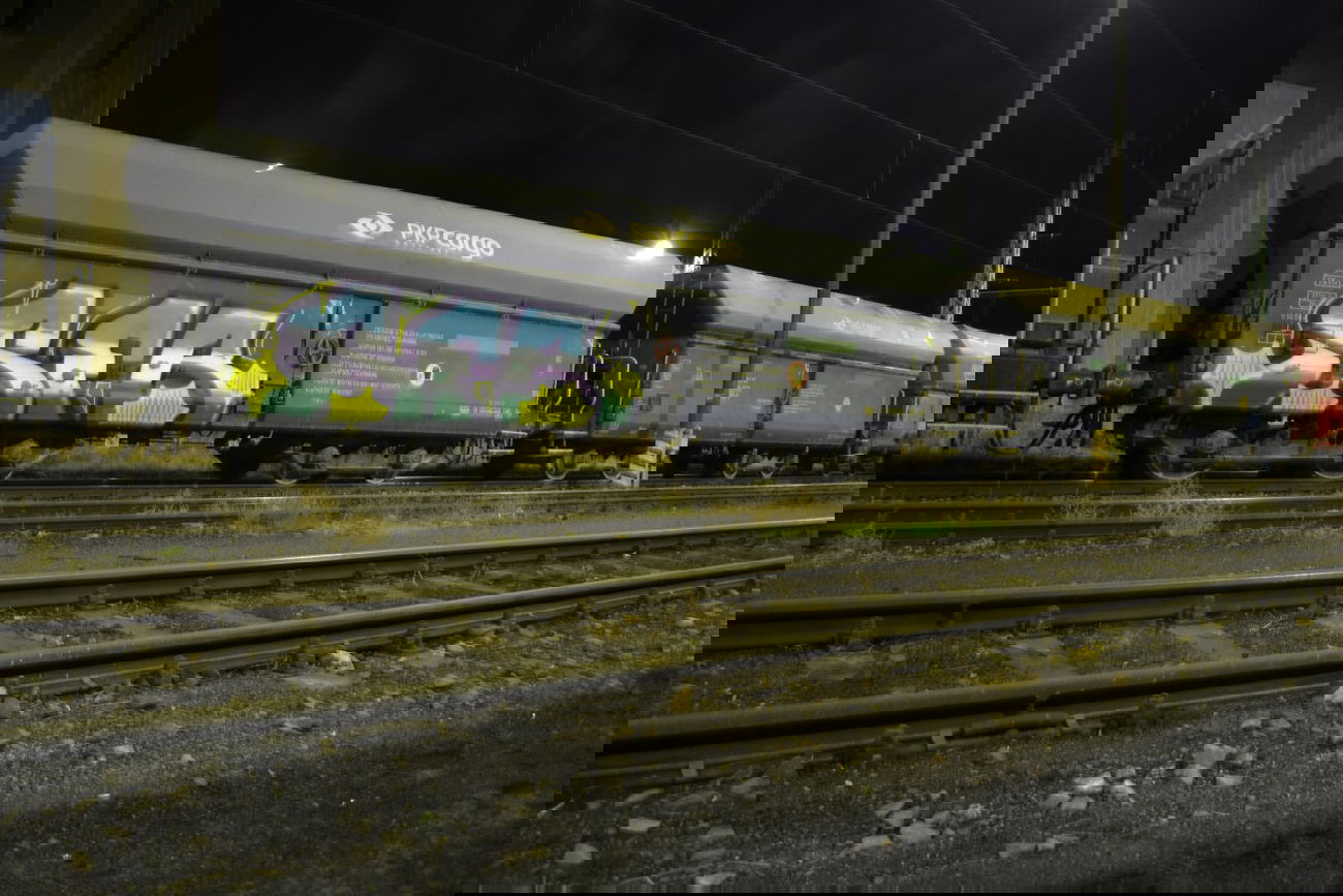 Graffiti Train - Photo by kingkong - Ser, S&S