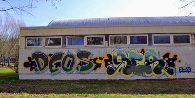 Graffiti Wall in Gera - Photo by kingkong - deos, ser, sunds (2014)