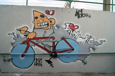 Graffiti Wall in Caronno Pertusella - Photo by kintafa - kint, afa (2012)