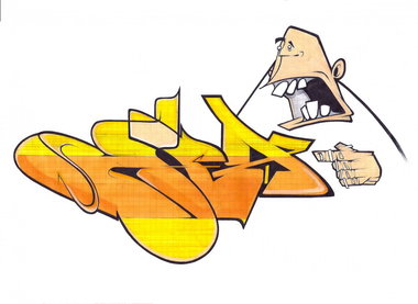 Graffiti Sketch - Photo by kintafa (2012)