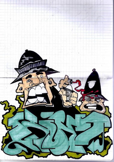 Graffiti Sketch - Photo by kintafa - kint, summer, 2013 (2013)