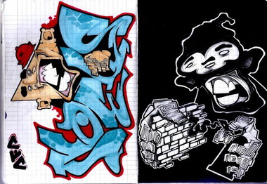 Graffiti Sketch - Photo by kintafa - kint, noels, summer (2013)