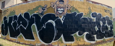 Graffiti Wall in Milano - Photo by kintafa - kint, kiono, afa (2013)