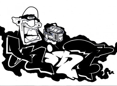 Graffiti Sketch - Photo by kintafa - kint, sketch, black (2013)