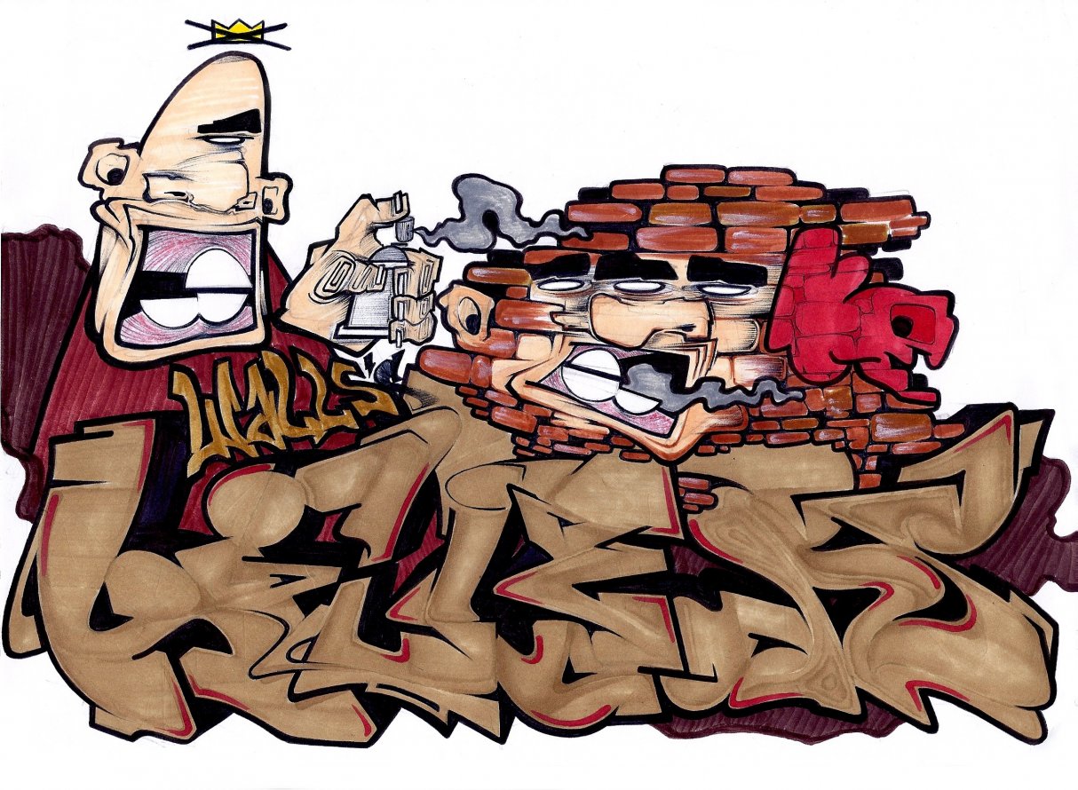 Graffiti Sketch - Photo by kintafa - 2013, afa, kint (2013)