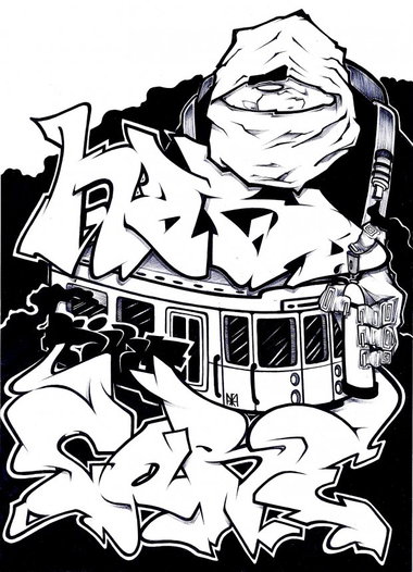 Graffiti Sketch - Photo by kintafa - kint, 2013, afa (2013)