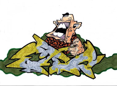 Graffiti Sketch - Photo by kintafa - kint, eido, exchange (2013)