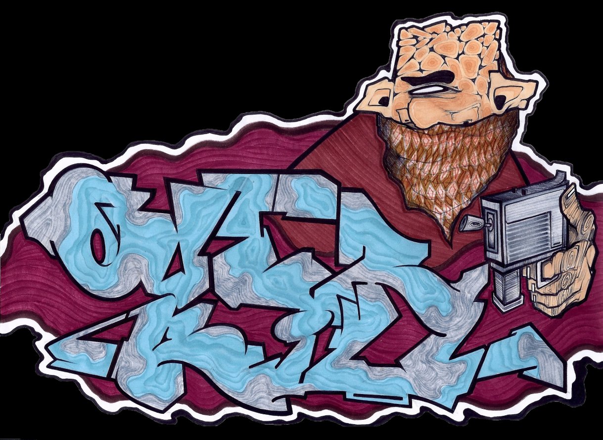 Graffiti Sketch - Photo by kintafa - kint, afa, crew (2013)