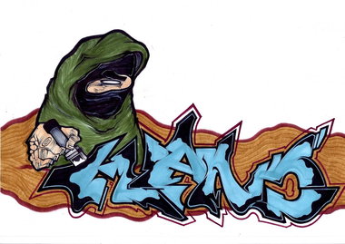 Graffiti Sketch - Photo by kintafa - kint, hans, han5 (2013)