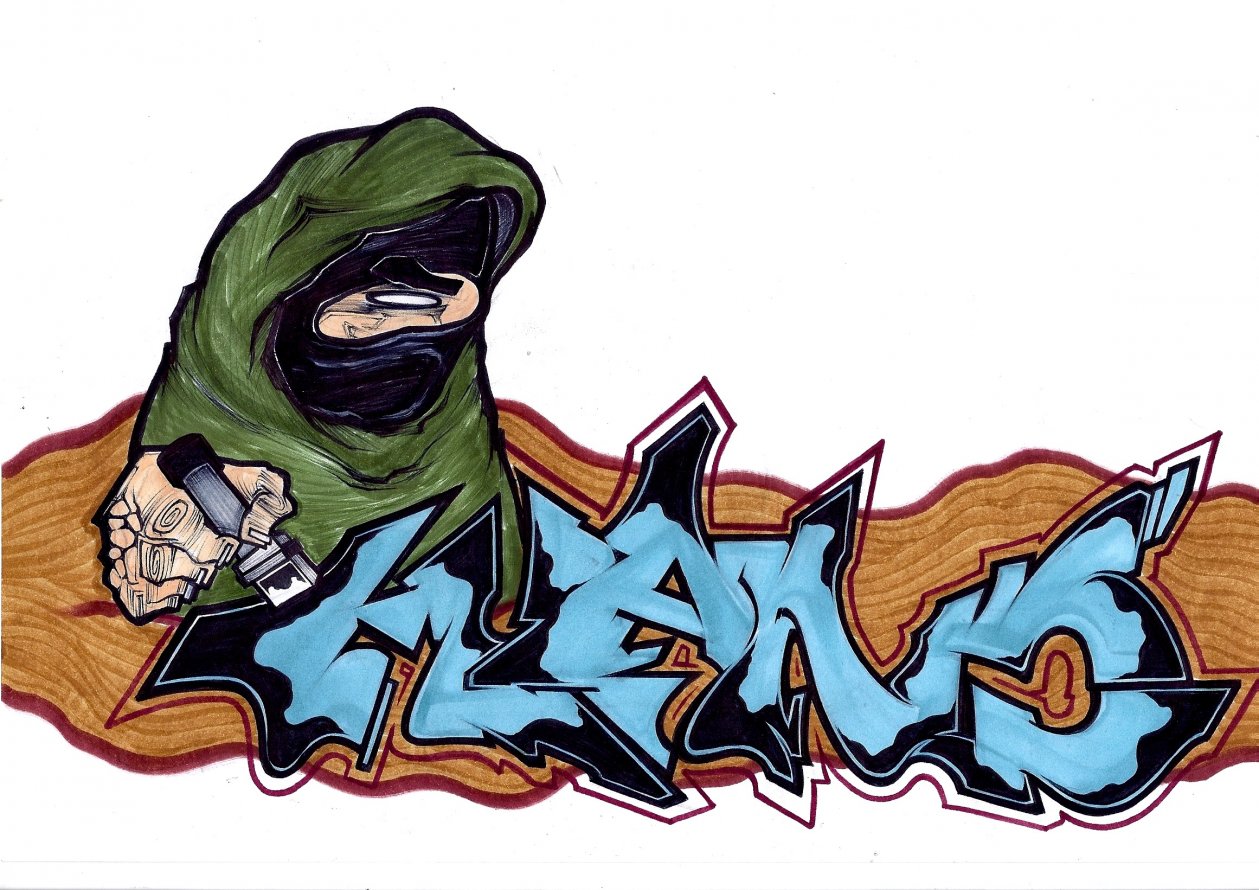 Graffiti Sketch - Photo by kintafa - kint, hans, han5 (2013)