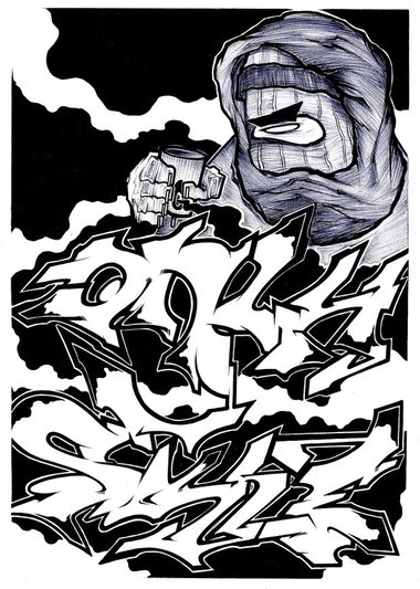 Graffiti Sketch - Photo by kintafa - kint, only, style (2013)