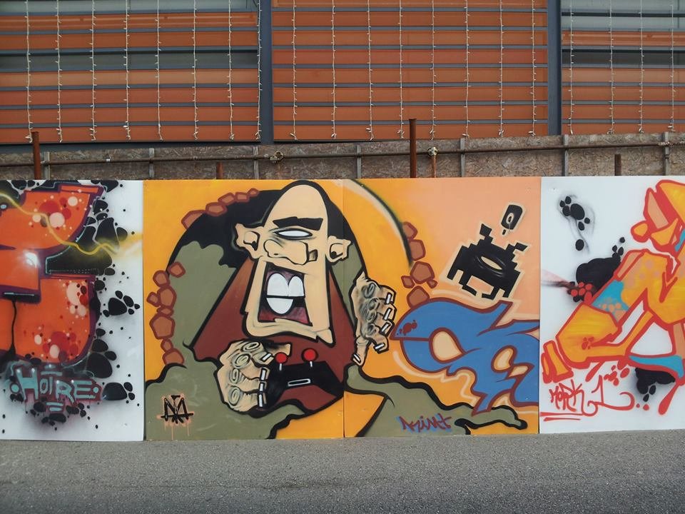Graffiti Wall - Photo by kintafa - kint, afa, crew (2013)