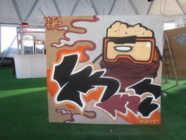 Graffiti Wall in Bardonecchia - Photo by kintafa - kint, afa, crew (2013)