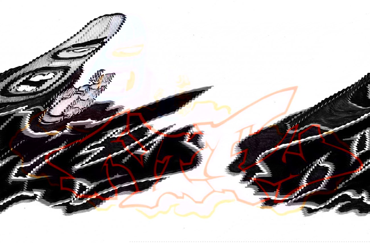 Graffiti Sketch - Photo by kintafa - kint, 2014, afa (2014)