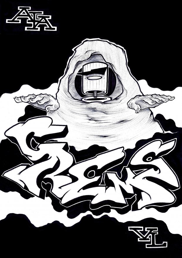 Graffiti Sketch - Photo by kintafa - kint, crems, afa (2014)