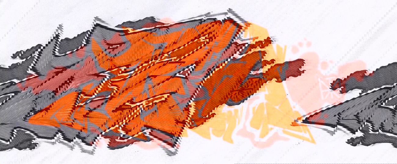 Graffiti Sketch - Photo by kintafa - kint, afa, crew (2014)