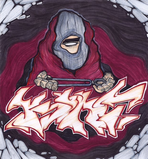 Graffiti Sketch - Photo by kintafa - kint, afa, crew (2014)