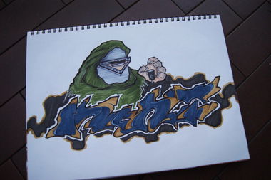 Graffiti Sketch - Photo by kintafa - kint, sketch, book (2014)