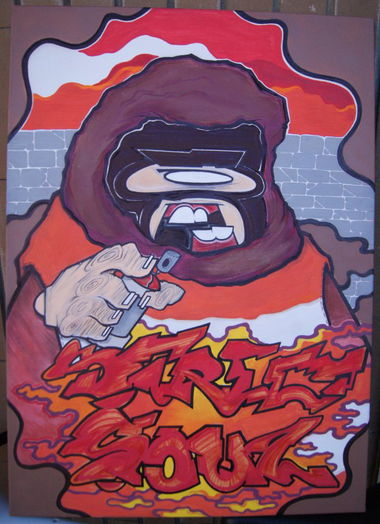 Graffiti Sketch - Photo by kintafa - kint, canvas, streetsoul (2014)