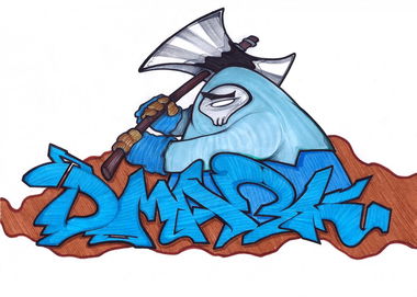 Graffiti Sketch - Photo by kintafa - kint, dmark, exchange (2014)