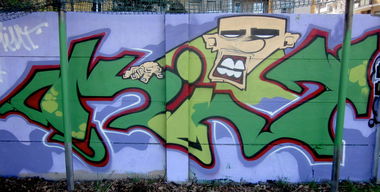 Graffiti Wall - Photo by kintafa