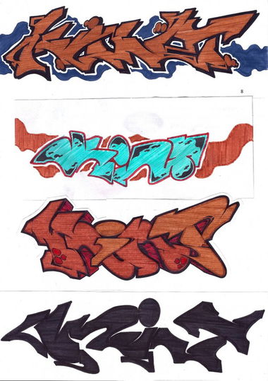 Graffiti Sketch - Photo by kintafa - kint, 4, 2014 (2014)