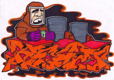 Graffiti Sketch - Photo by kintafa - kint, react, exchange (2014)