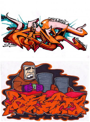Graffiti Sketch - Photo by kintafa - kint, react, sketch (2014)