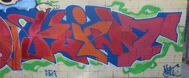 Graffiti Wall - Photo by kintafa - kint, kiono, 2014 (2014)