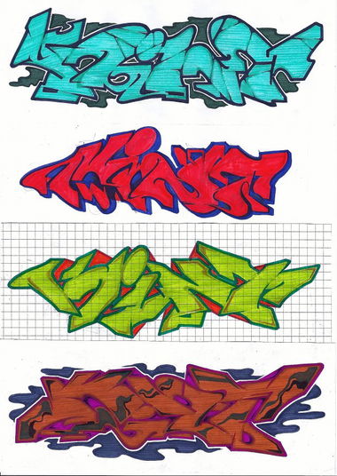 Graffiti Sketch - Photo by kintafa - kintx4, combo, kint (2014)