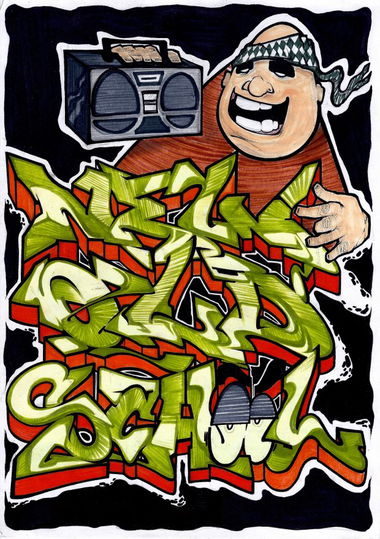 Graffiti Sketch - Photo by kintafa - kint, oldschool, new (2014)