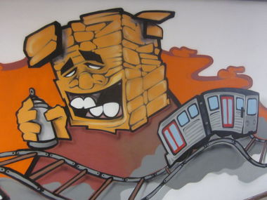 Graffiti Wall in Milano - Photo by kintafa - kint, afa, afa (2014)