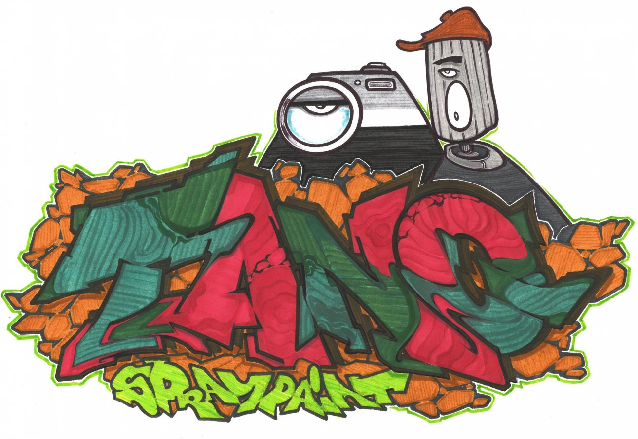 Graffiti Sketch - Photo by kintafa - kint, afa, afa (2014)