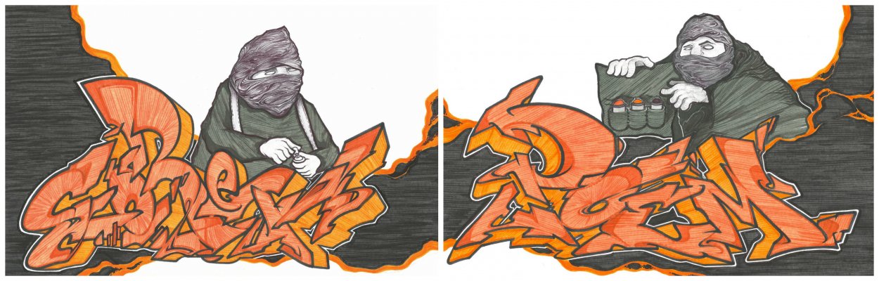 Graffiti Sketch - Photo by kintafa - kint, sketch, afa (2014)