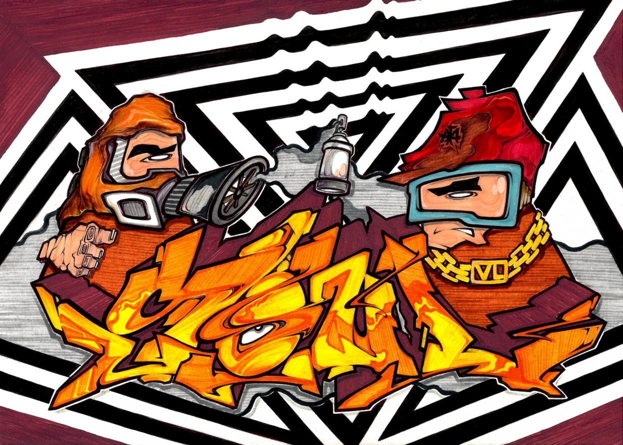 Graffiti Sketch - Photo by kintafa - soul, sketch, battle (2014)