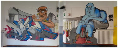 Graffiti Wall - Photo by kintafa - kint, afa, crew (2014)