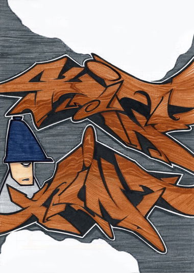 Graffiti Sketch - Photo by kintafa - kint, afa, crew (2014)