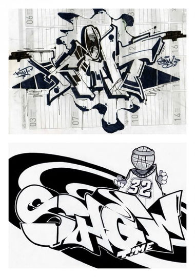 Graffiti Sketch - Photo by kintafa (2014)