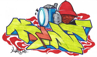 Graffiti Sketch - Photo by kintafa - kint, afa, crew