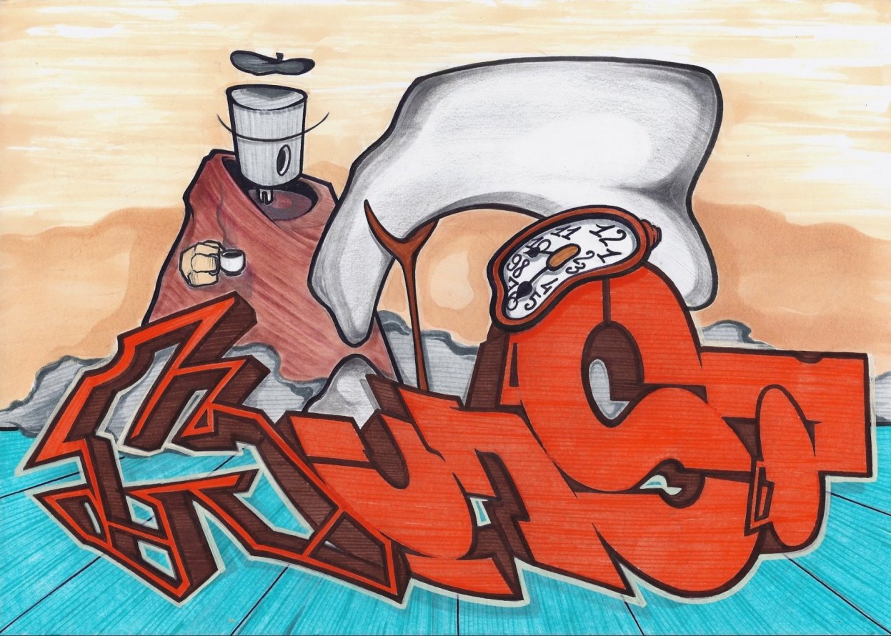 Graffiti Sketch - Photo by kintafa - kint, sketch, afa (2014)