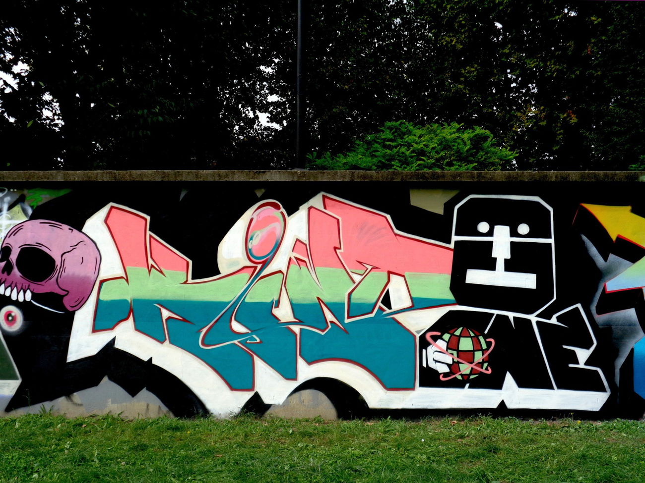 Graffiti Wall in Milano - Photo by kintafa - kint, milano, milan (2015)