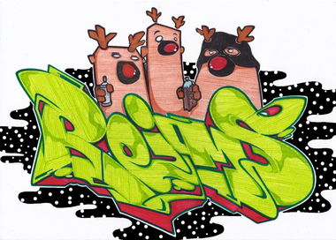 Graffiti Sketch - Photo by kintafa (2014)