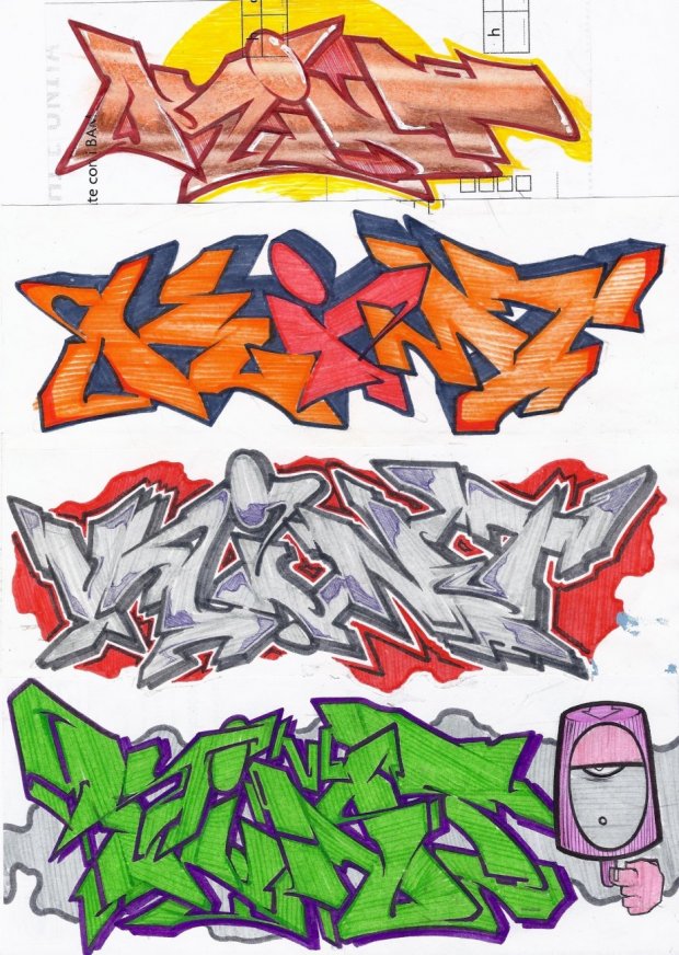 Graffiti Sketch - Photo by kintafa - kint, afa, crew (2014)