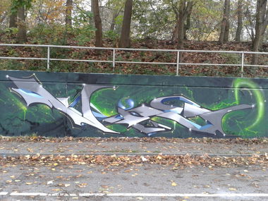 Graffiti Artwork in Dusseldorf - Photo by kiss81 - kiss81