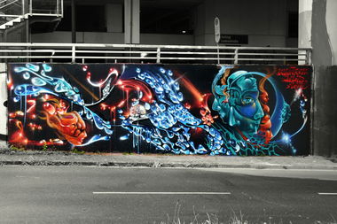 Graffiti Wall - Photo by kiss81 - kiss81mcrwcdib49