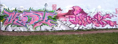 Graffiti Wall - Photo by kleenapunka
